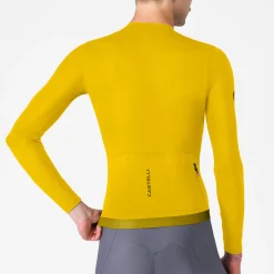 Maglia maniche lunghe Castelli Espresso 2 - Giallo