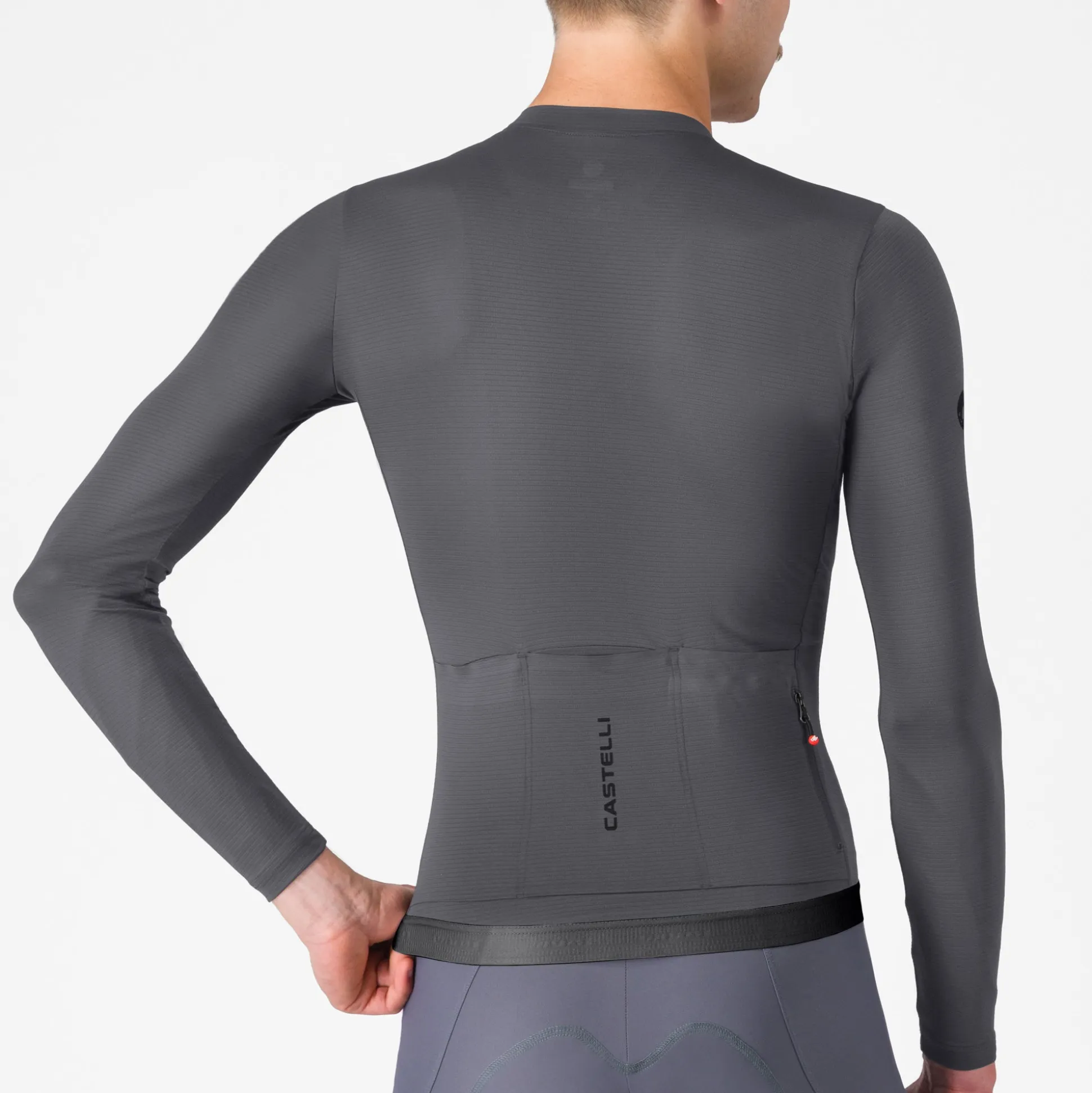 Maglia maniche lunghe Castelli Espresso 2 - Grigio