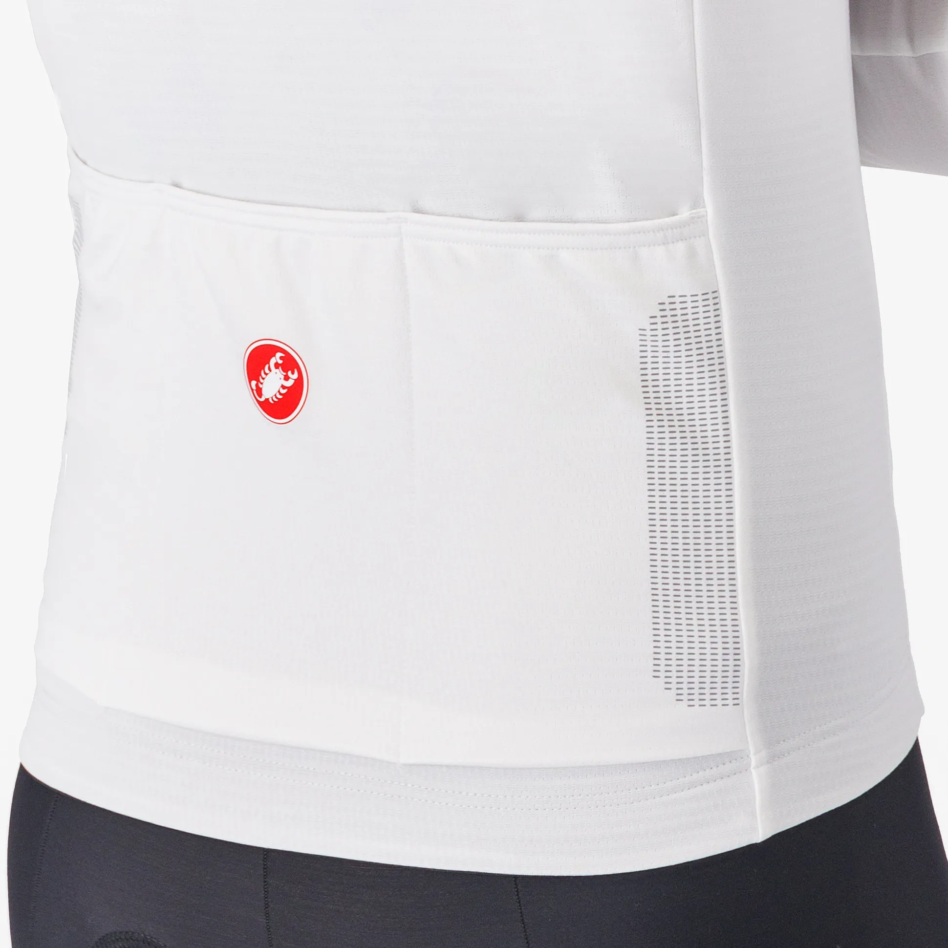 Maglia maniche lunghe Castelli Puro 4 - Bianco