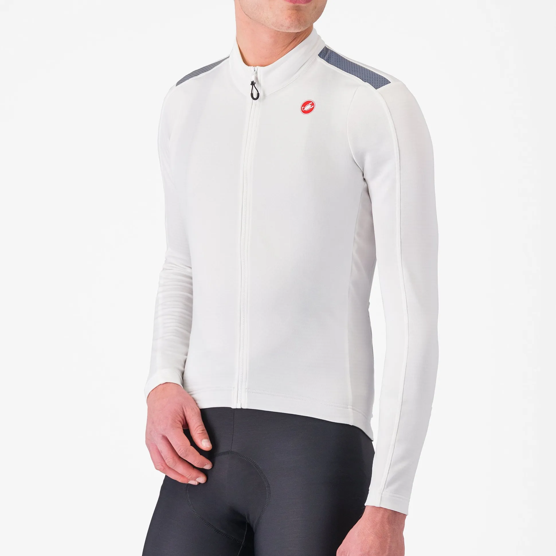 Maglia maniche lunghe Castelli Puro 4 - Bianco