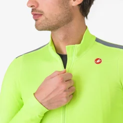 Maglia maniche lunghe Castelli Puro 4 - Giallo