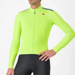 Maglia maniche lunghe Castelli Puro 4 - Giallo