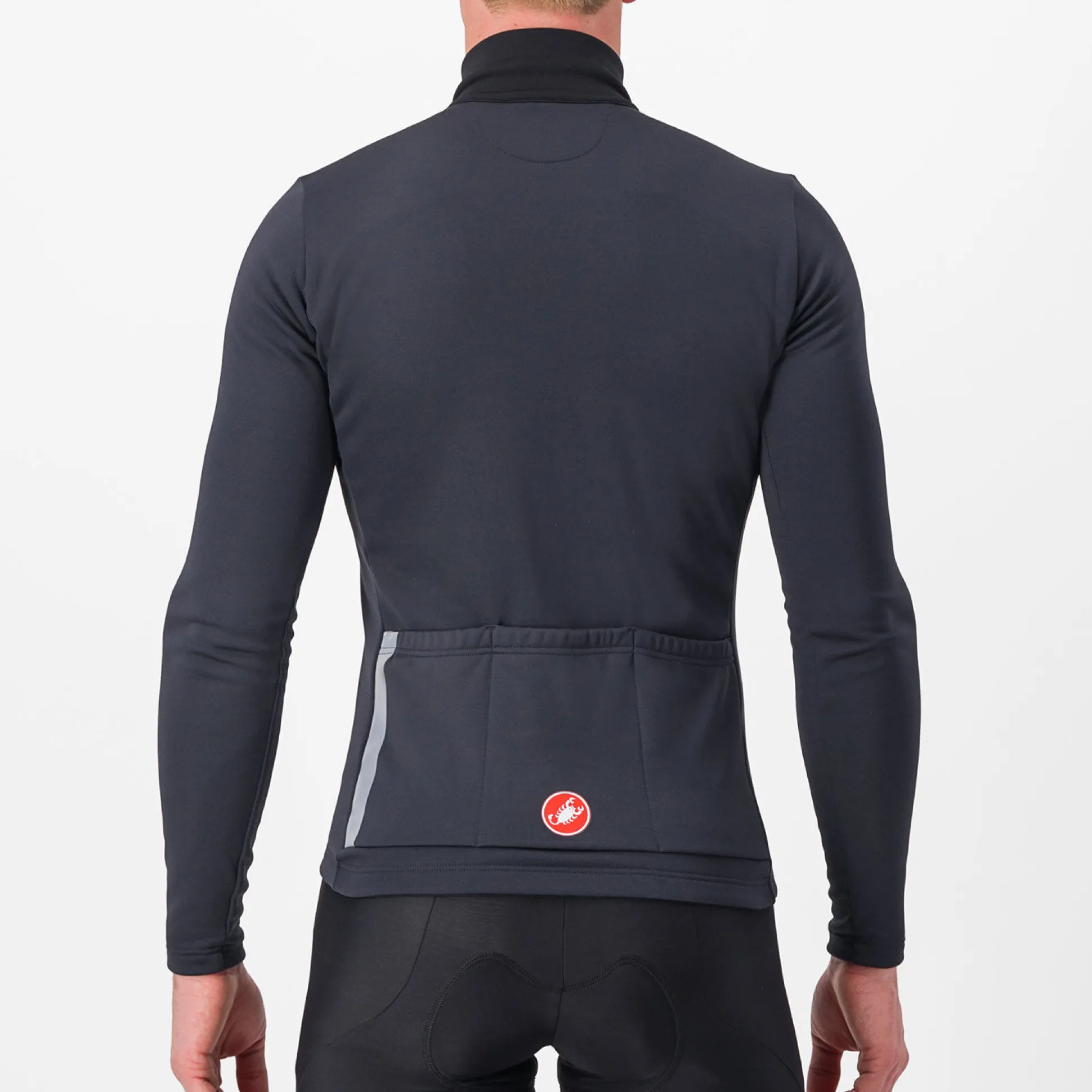 Maglia maniche lunghe Castelli Entrata - Nero
