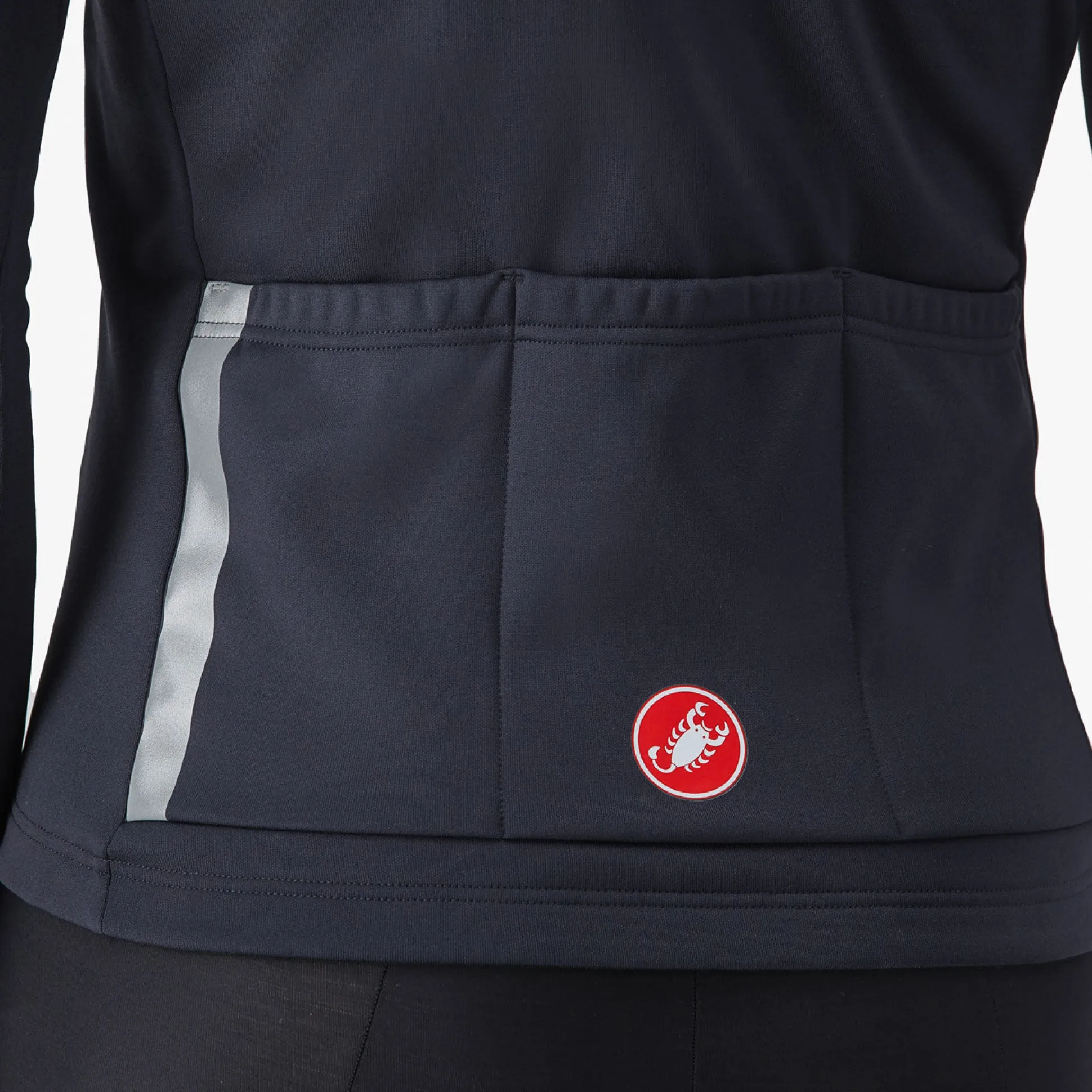 Maglia maniche lunghe Castelli Entrata - Nero