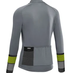 Maglia maniche lunghe Dotout Prime - Grigio giallo