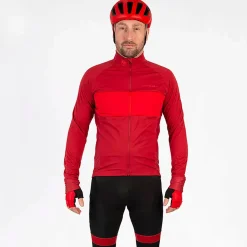Maglia maniche lunghe Endura FS260-Pro Jetstream - Rosso