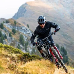 Maglia maniche lunghe Endura SingleTrack - Nero