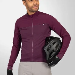 Maglia maniche lunghe Endura GV500 - Viola