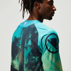 Maglia maniche lunghe Endura Tropical Print LTD - Azzurro
