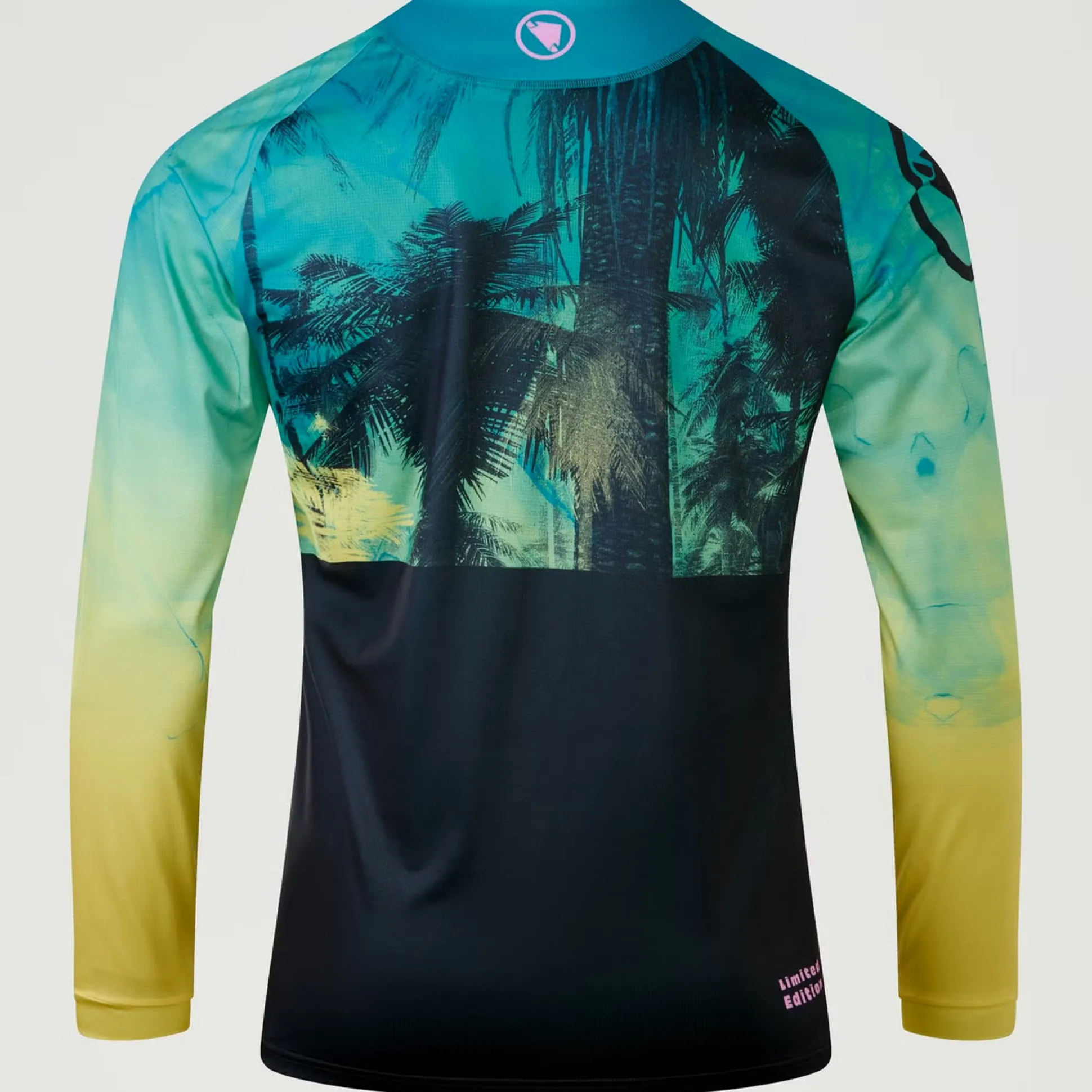 Maglia maniche lunghe Endura Tropical Print LTD - Azzurro