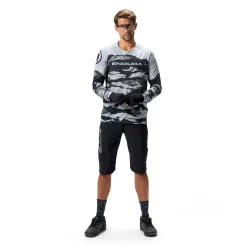 Maglia maniche lunghe Endura Camo Print LTD - Grigio