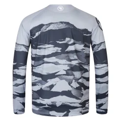 Maglia maniche lunghe Endura Camo Print LTD - Grigio
