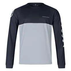 Maglia maniche lunghe Endura Core Printed - Nero