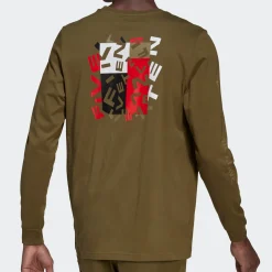 Maglia maniche lunghe Five Ten Graphic - Marrone