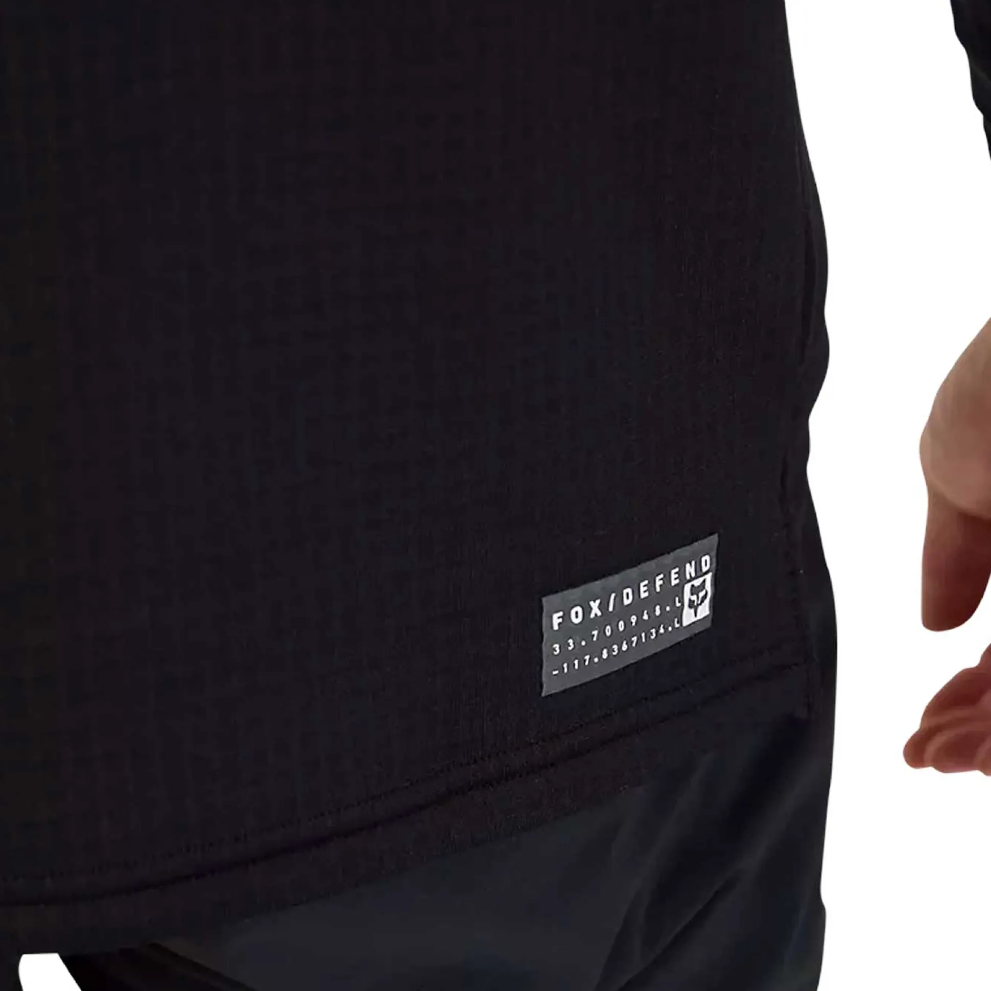 Maglia maniche lunghe Fox Defend Thermal Hoodie - Nero