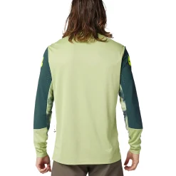 Maglia maniche lunghe Fox Defend Taunt - Verde