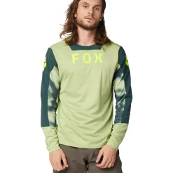 Maglia maniche lunghe Fox Defend Taunt - Verde