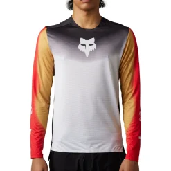 Maglia maniche lunghe Fox Flexair Novah - Grigio