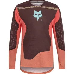 Maglia maniche lunghe Fox Flexair Elevated - Marrone