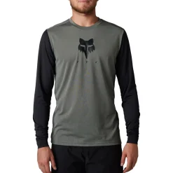 Maglia maniche lunghe Fox Ranger TruDri - Grigio