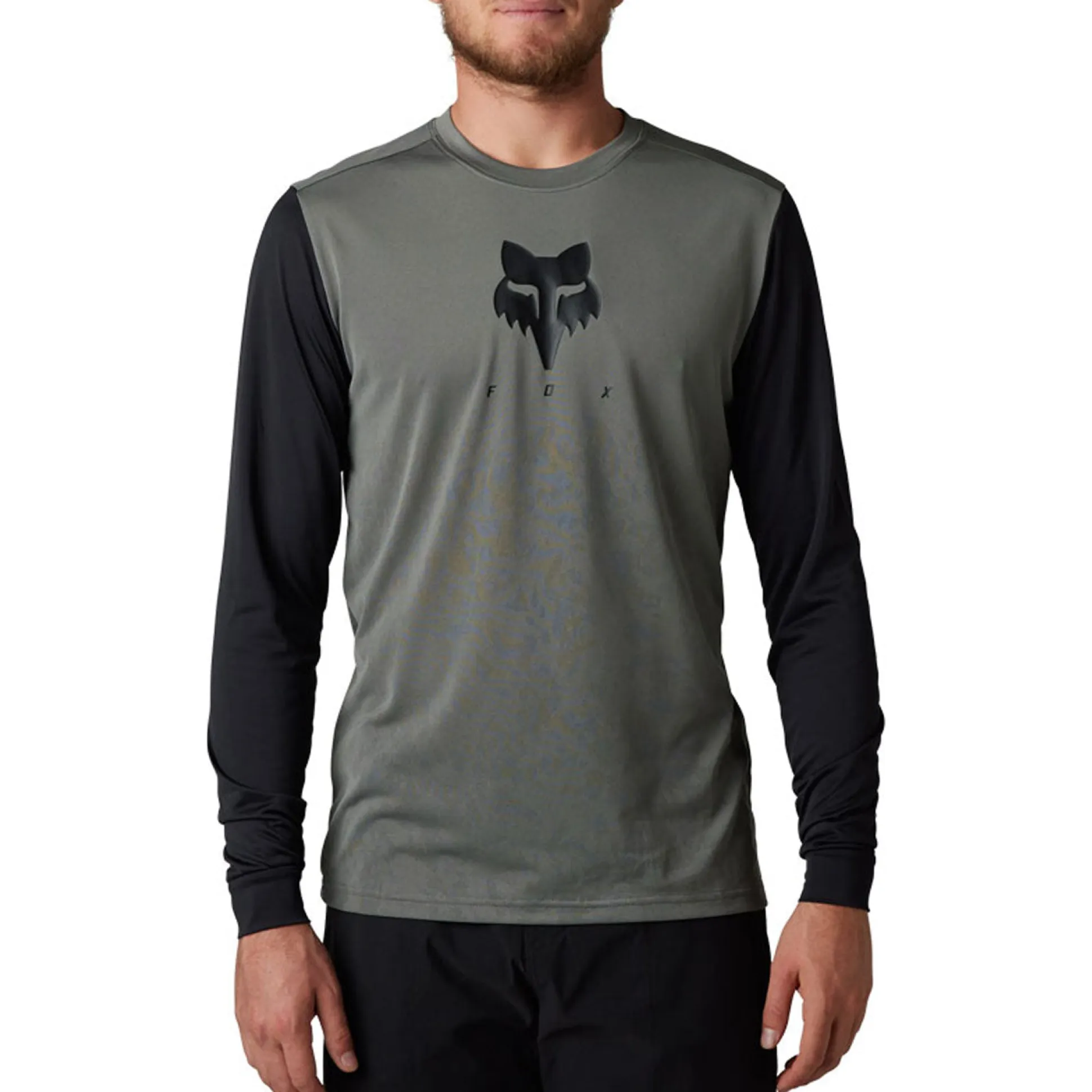 Maglia maniche lunghe Fox Ranger TruDri - Grigio