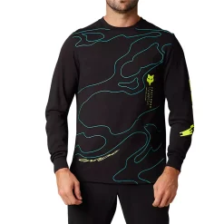 Maglia maniche lunghe Fox Ranger Lunar drirelease Mid - Nero