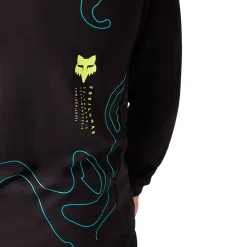 Maglia maniche lunghe Fox Ranger Lunar drirelease Mid - Nero