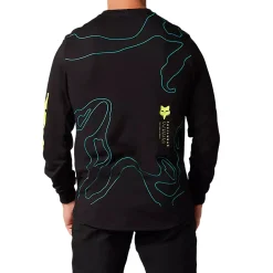 Maglia maniche lunghe Fox Ranger Lunar drirelease Mid - Nero