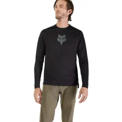 Maglia maniche lunghe Fox Ranger Fox Head - Nero