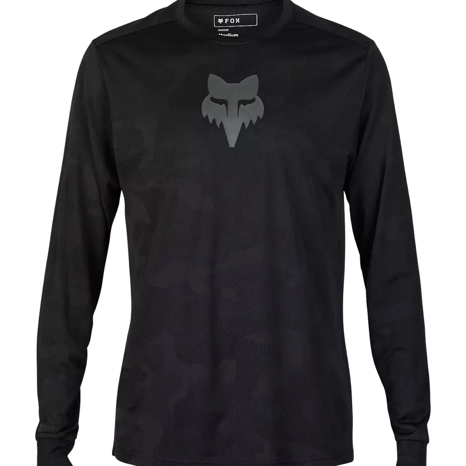 Maglia maniche lunghe Fox Ranger TruDri - Nero