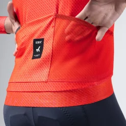 Maglia maniche lunghe Gobik Hyder Vermilion - Rosso