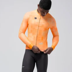 Maglia maniche lunghe Gobik Hyder Pelican - Arancio