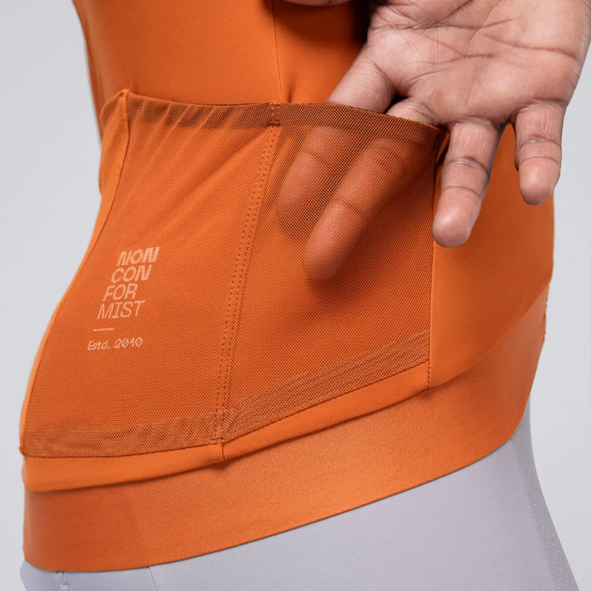 Maglia maniche lunghe Gobik Hyder Blend 2.0 Thai - Arancio