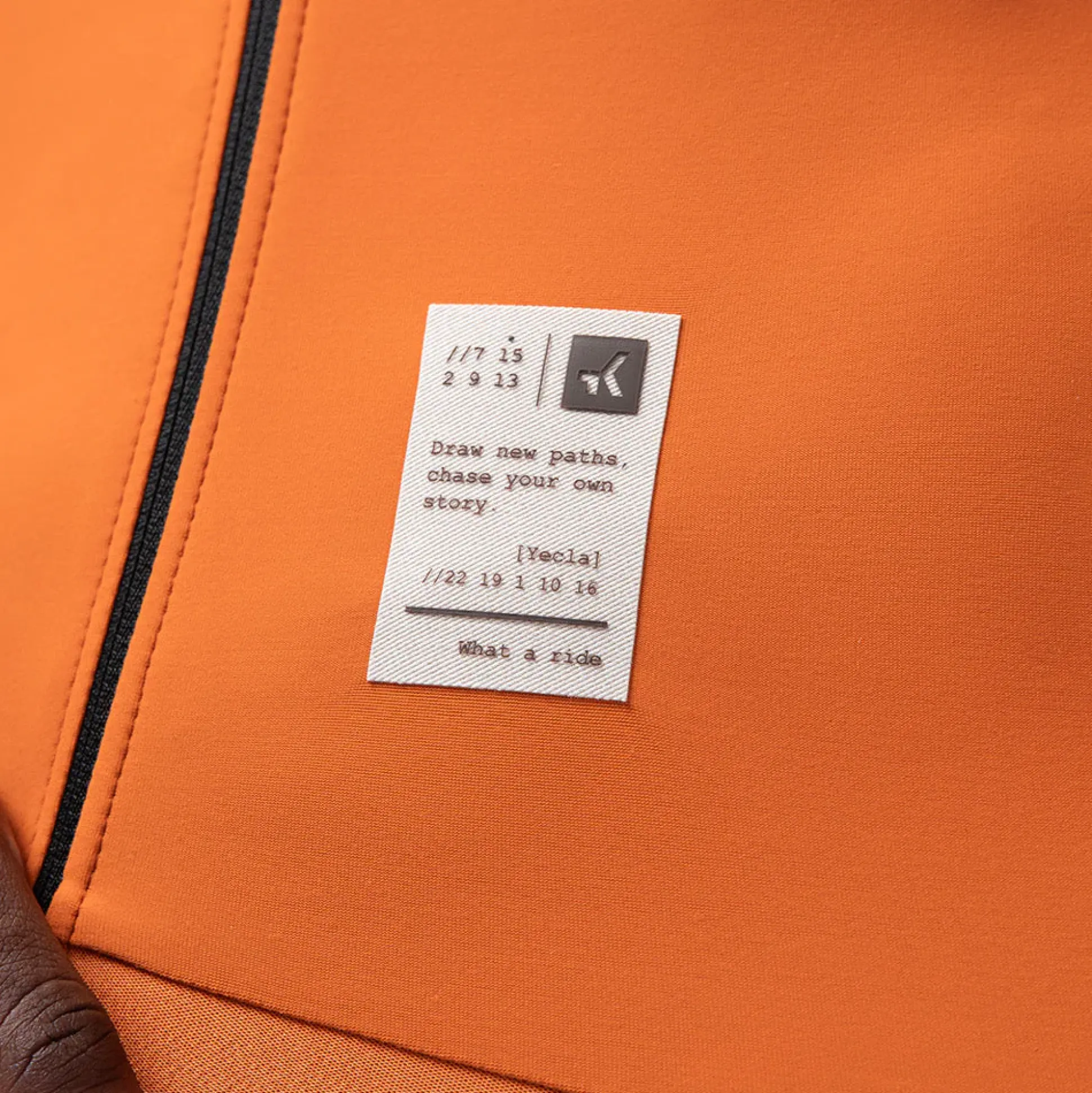 Maglia maniche lunghe Gobik Hyder Blend 2.0 Thai - Arancio