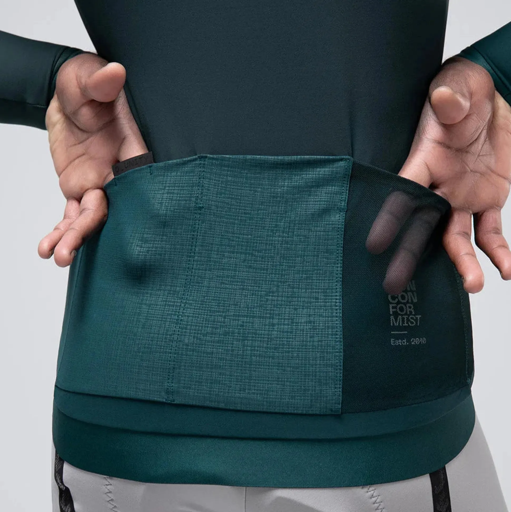 Maglia maniche lunghe Gobik Hyder Blend 2.0 Sunken - Verde