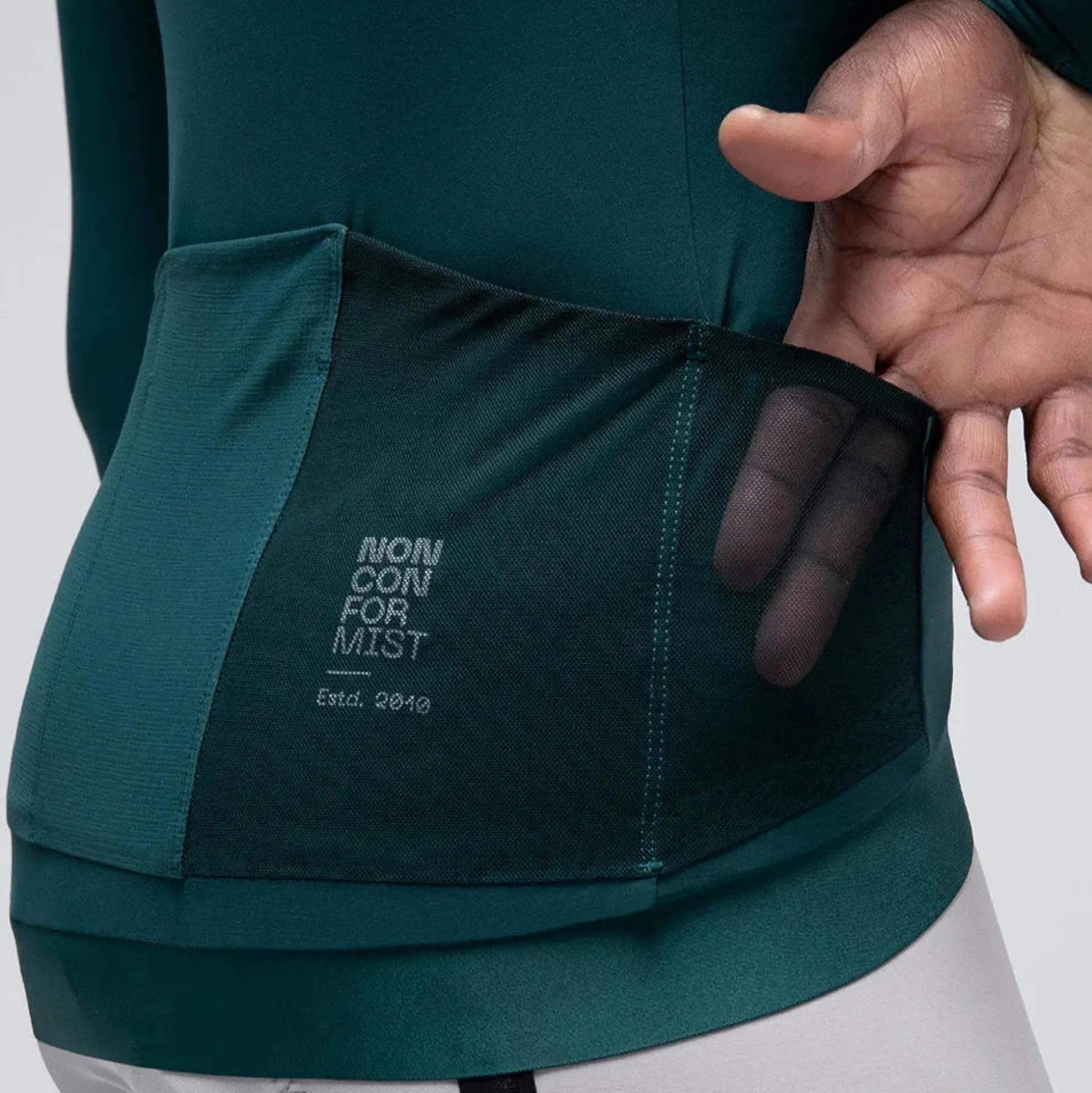 Maglia maniche lunghe Gobik Hyder Blend 2.0 Sunken - Verde