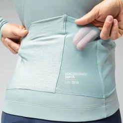 Maglia maniche lunghe Gobik Pacer Solid Hakone Equinoccio - Azzurro