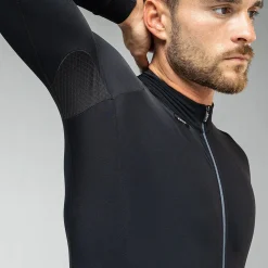 Maglia maniche lunghe Gobik Pacer Solid Jasper - Nero