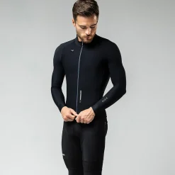 Maglia maniche lunghe Gobik Pacer Solid Jasper - Nero