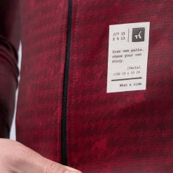 Maglia maniche lunghe Gobik Superhyder 2.0 Chaotic - Rosso