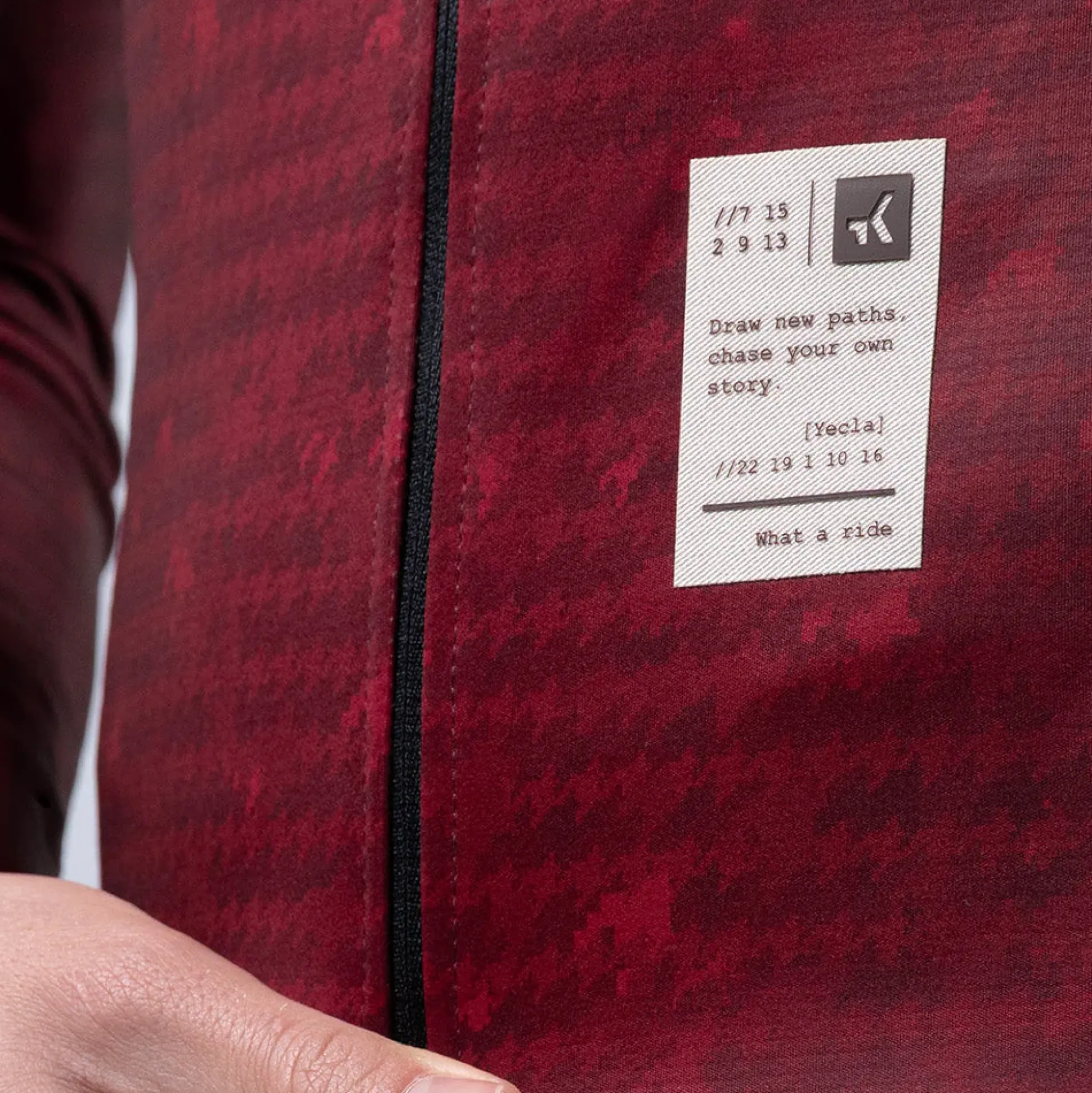Maglia maniche lunghe Gobik Superhyder 2.0 Chaotic - Rosso