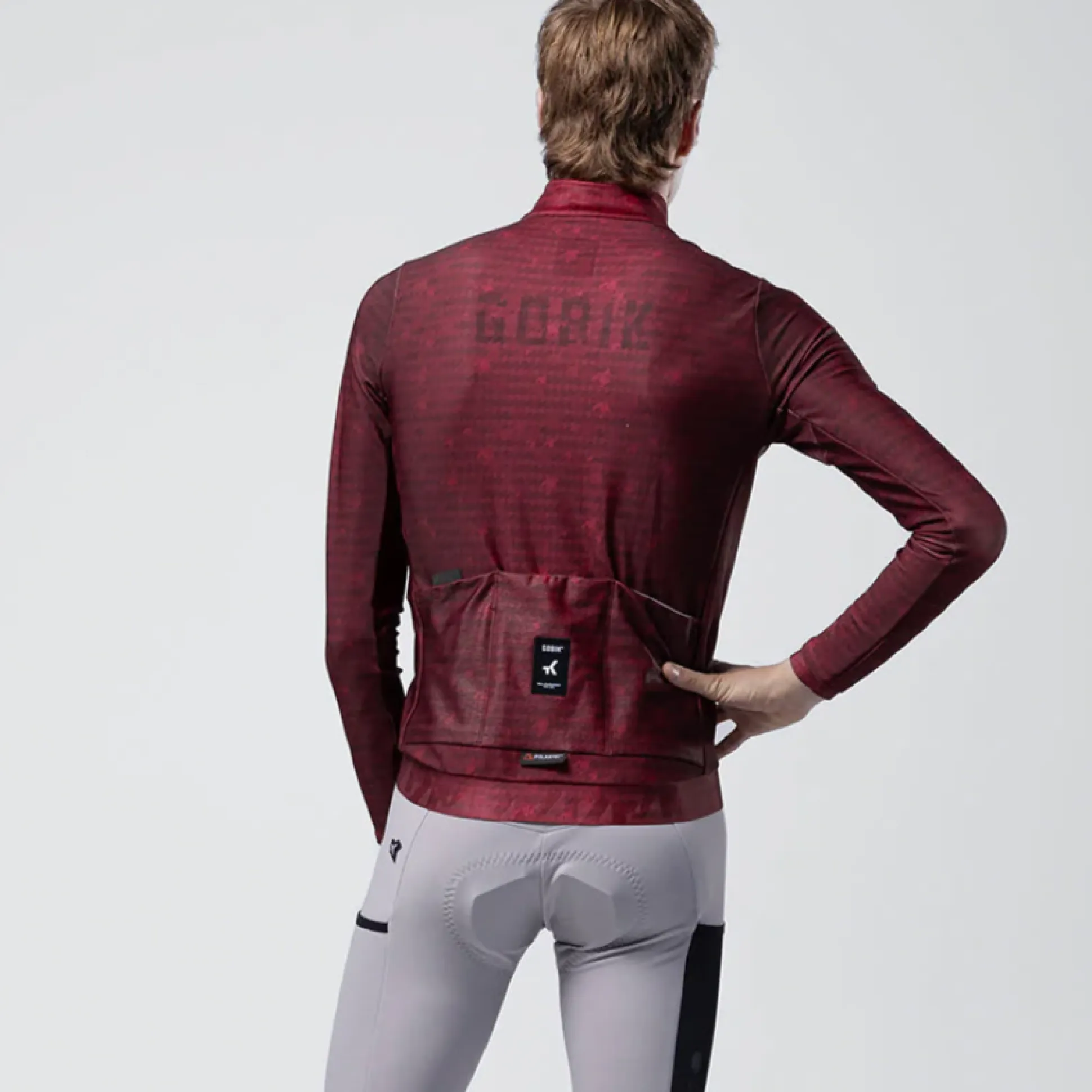 Maglia maniche lunghe Gobik Superhyder 2.0 Chaotic - Rosso