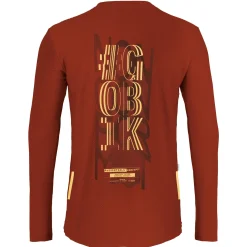 Maglia maniche lunghe Gobik Terrain Rooibos - Rosso