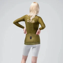 Maglia maniche lunghe Gobik Vanquish Data - Verde