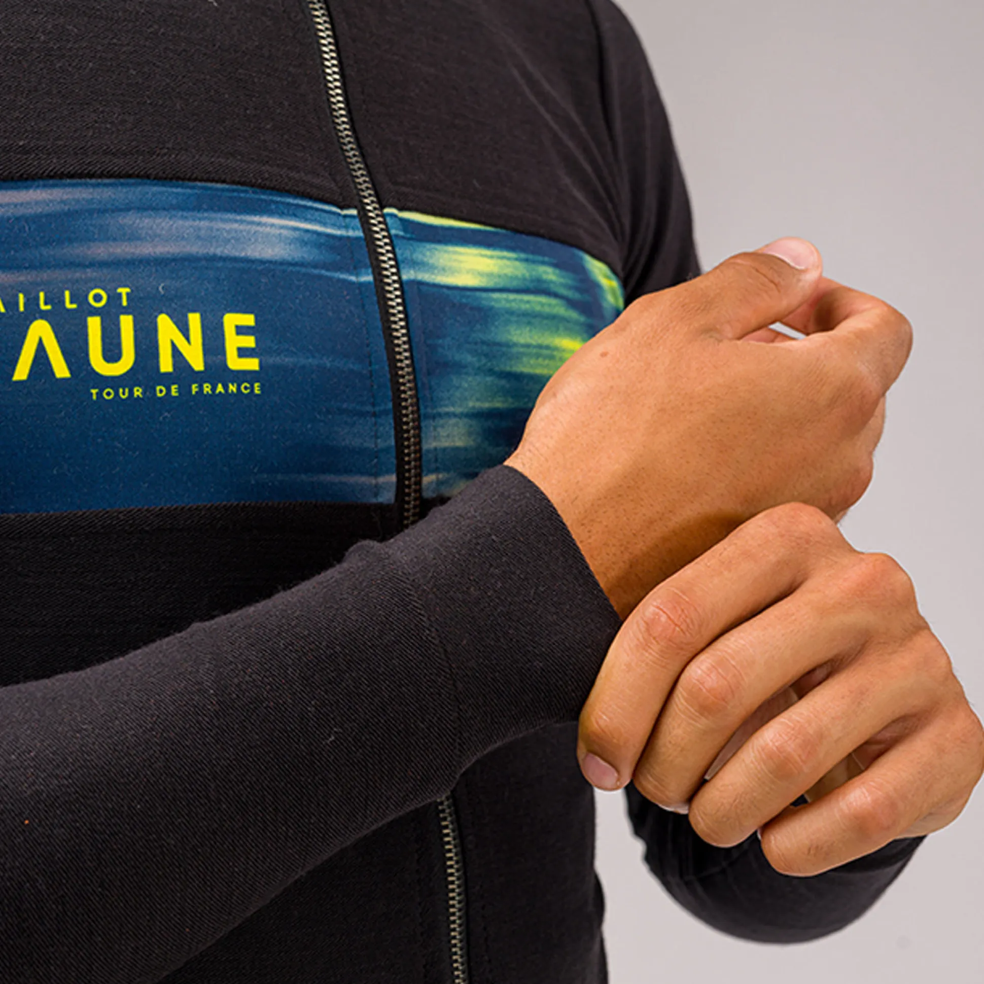 Maglia maniche lunghe in lana Tour de France - Le Maillot Jaune