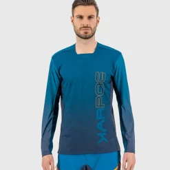 Maglia maniche lunghe Karpos Jump - Azzurro