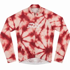 Maglia maniche lunghe 92Lab Factory Tye - Rosso