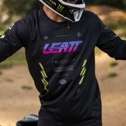Maglia maniche lunghe Leatt MTB Gravity 4.0 - Nero