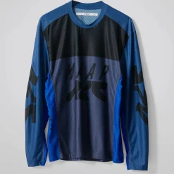 Maglia maniche lunghe Maap Alt Road Air Mesh - Blu