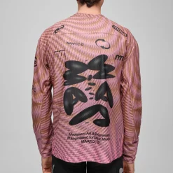 Maglia maniche lunghe Maap Spectrum Air - Rosa